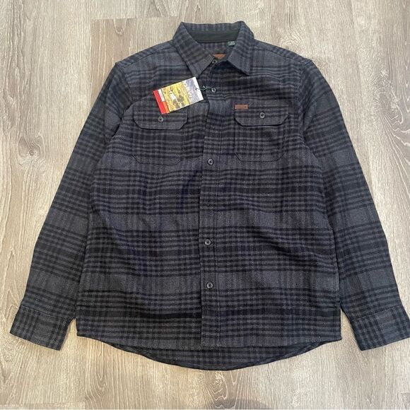 NWT Orvis Men's Plaid Flannel Button Down Shirt Size Medium - Picture 1 of 3